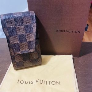 Pre-Love Damier Cigarette Case